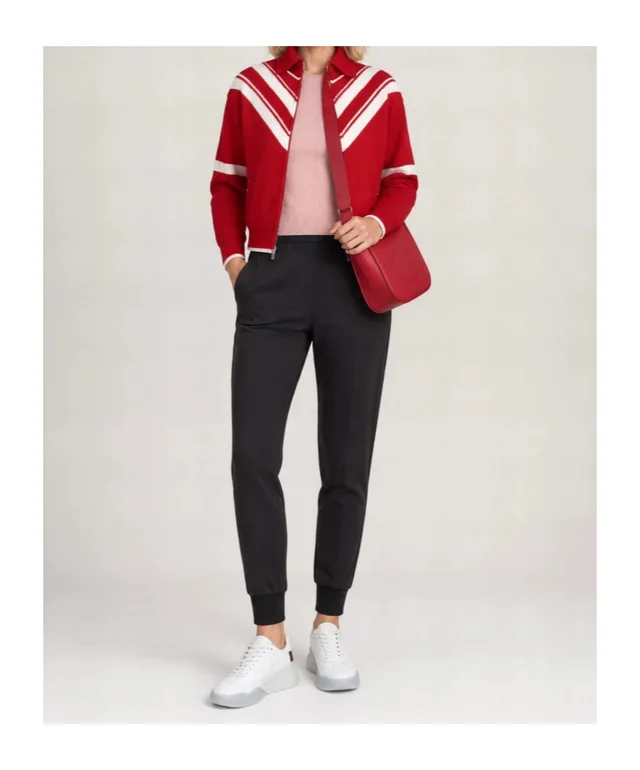Stella McCartney High-Neck Zipped Knitted Jacket, photo 4 of 4 from SENSER