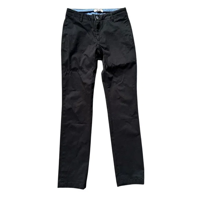 Acne Studios Studio Gin Chino Pants Pure Black 27x34 (Fits 29x32) Cotton Slim Straight in black from Poshmark
