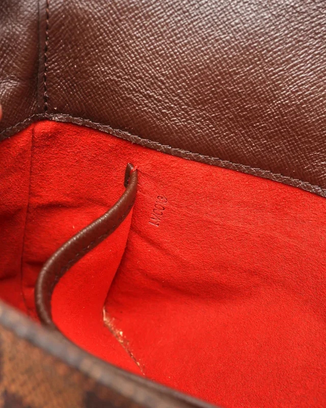 Louis Vuitton Damier Ebene Musette Tango Bag in Brown from A Retro Tale, photo 8 of 9