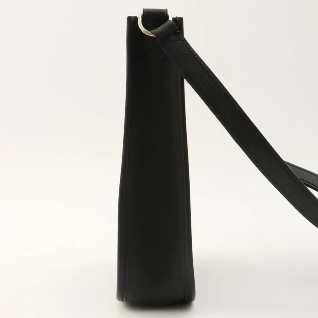 Hermès 2004 Evelyn TPM Black in Black Epsom leather from VINTAGE QOO TOKYO, photo 4 of 9