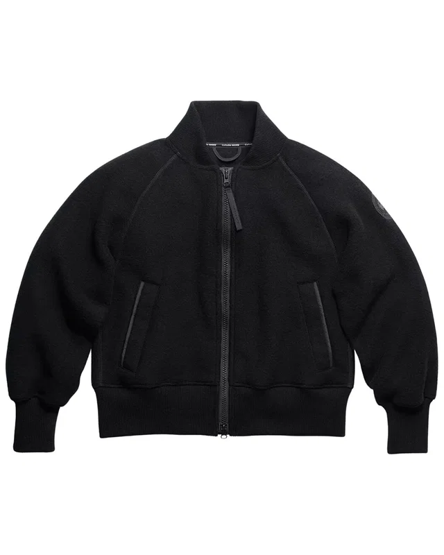 Canada Goose Sierra Fleece Black Label Wool-Blend Bomber Jacket, image 1 of 1 from Gilt