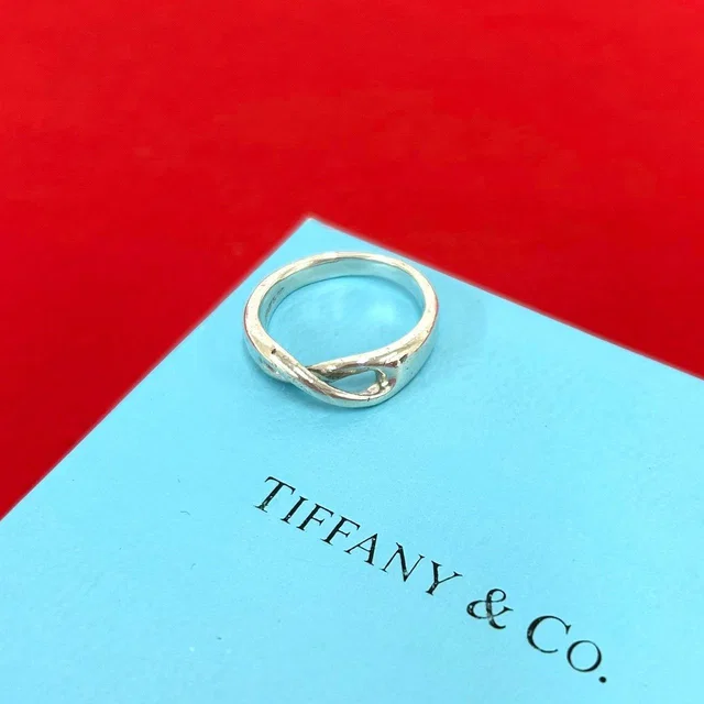 Tiffany & Co. Infinity Ring 925 Sterling Silver in Silver from The Reluxe