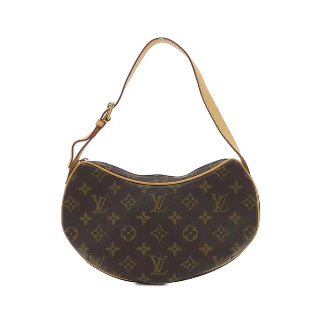 Louis Vuitton Vintage Monogram Pochette Croissant Shoulder Bag in Coated canvas from The Reluxe