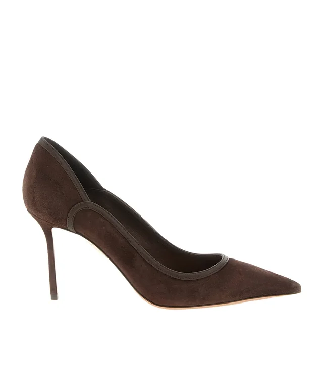Aquazzura suede pointed-toe pumps from SENSER, photo 1 of 1