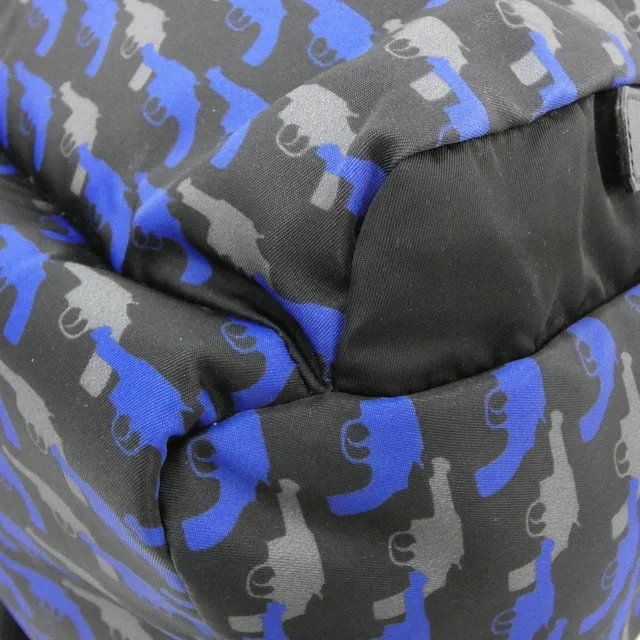 Prada VZ0066 Backpack in BLUETTE DIS. / SILVER hardware TESSUTO STAMPATO from KOMEHYO, photo 3 of 6