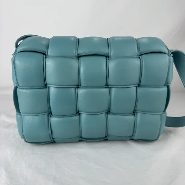 Bottega Veneta Padded Cassette Crossbody Bag in Lambskin, lambskin leather, Metal from Reowned, photo 3 of 10