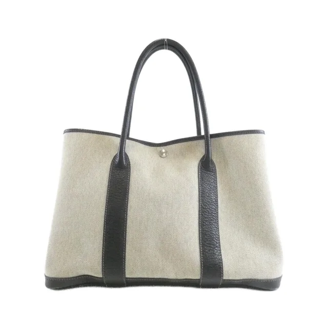 Hermès Garden Party 36 Black Tote Bag in Black from The Reluxe
