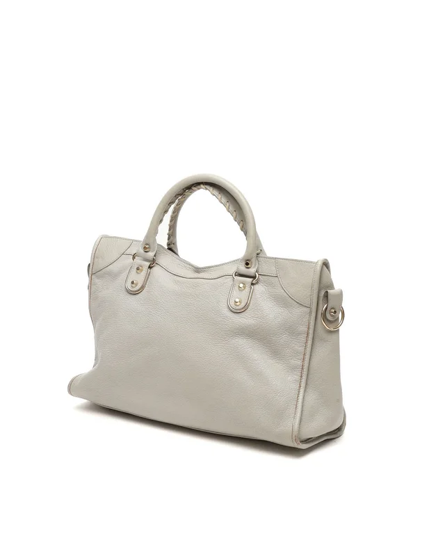 Balenciaga Metallic Edge City Bag in Leather from A Retro Tale, photo 3 of 11
