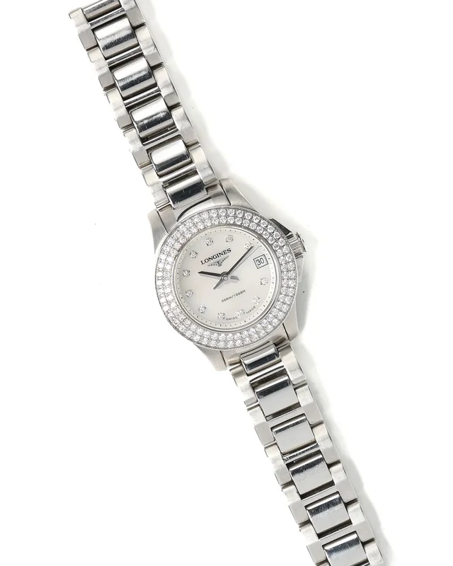 Longines Conquest 25mm c. 2015 Diamond Watch from A Retro Tale