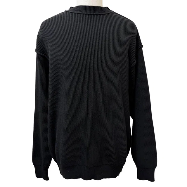 Balenciaga Cotton Wool Knit Sweater in Wool from LuxUness