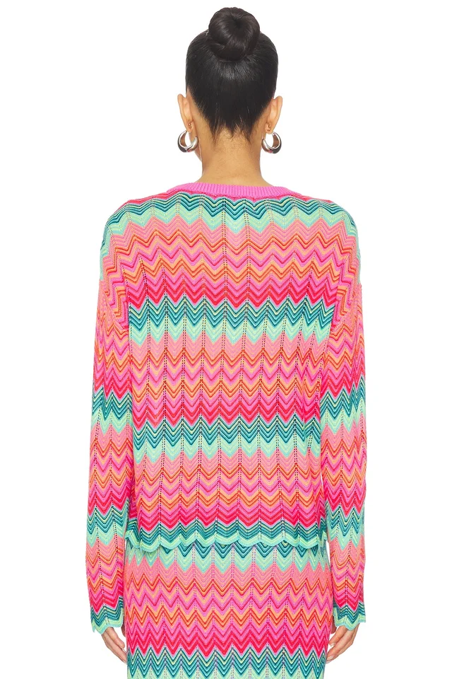 BEACH RIOT Beach Sweater in Strawberry, photo 3 of 4 from REVOLVE (Canada)