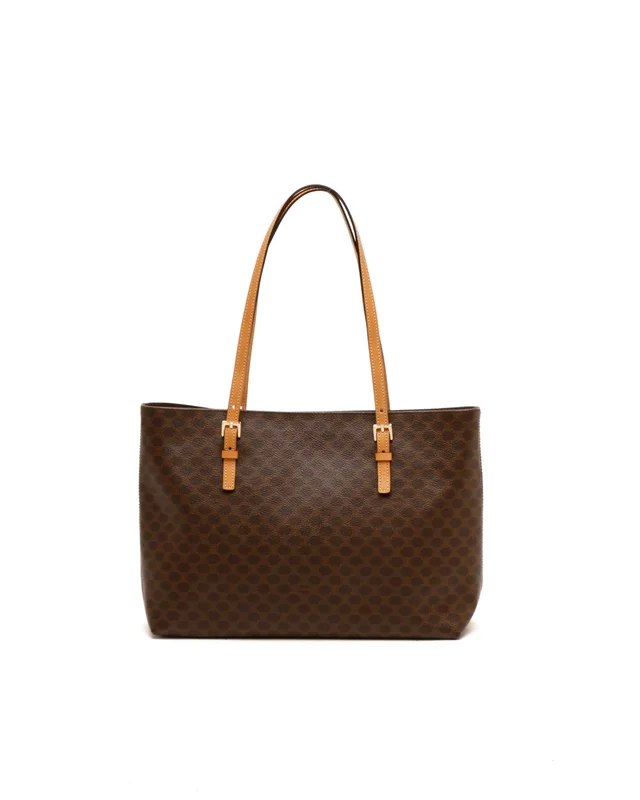Celine Triomphe Tote Bag in Coated canvas from A Retro Tale