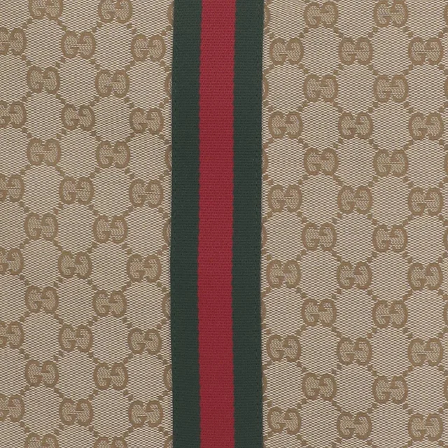 Gucci Lunetta Shoulder Bag — Beige Polyester in Beige Woven leather from HEWI