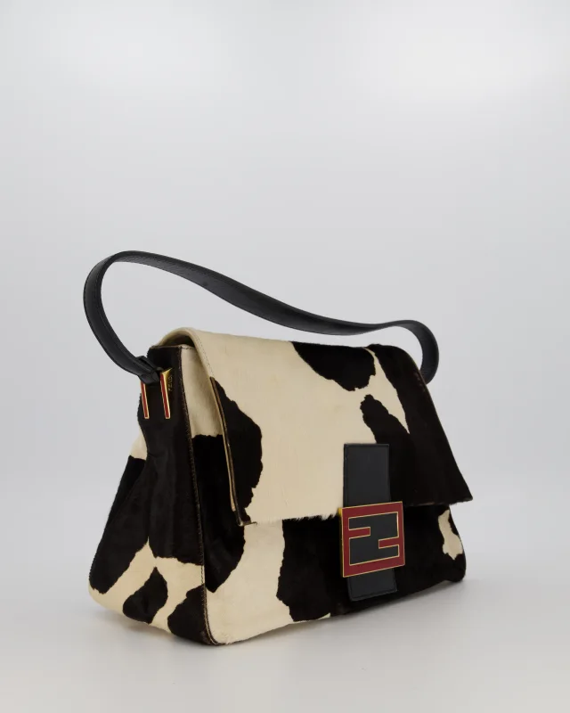 Fendi Vintage Large Mamma Baguette Bag in Red Leather from Sellier, photo 2 of 12