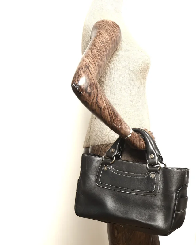 Celine Boogie Leather Handbag in Leather from A Retro Tale, photo 11 of 11