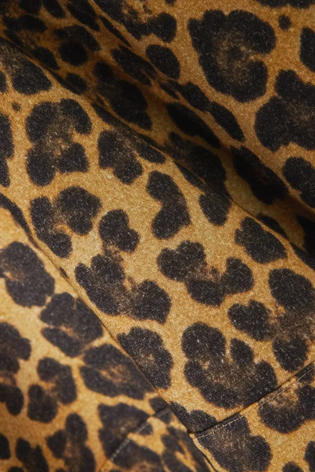 Valentino Garavani Leopard-Print French Cotton-Blend Terry Hoodie, photo 4 of 4 from THE OUTNET