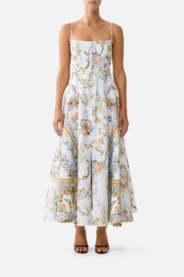 Camilla eBoutique CORSET DRESS WITH LONG FLARED SKIRT SEVILLE SWEETHEART from CAMILLA, photo 1 of 1