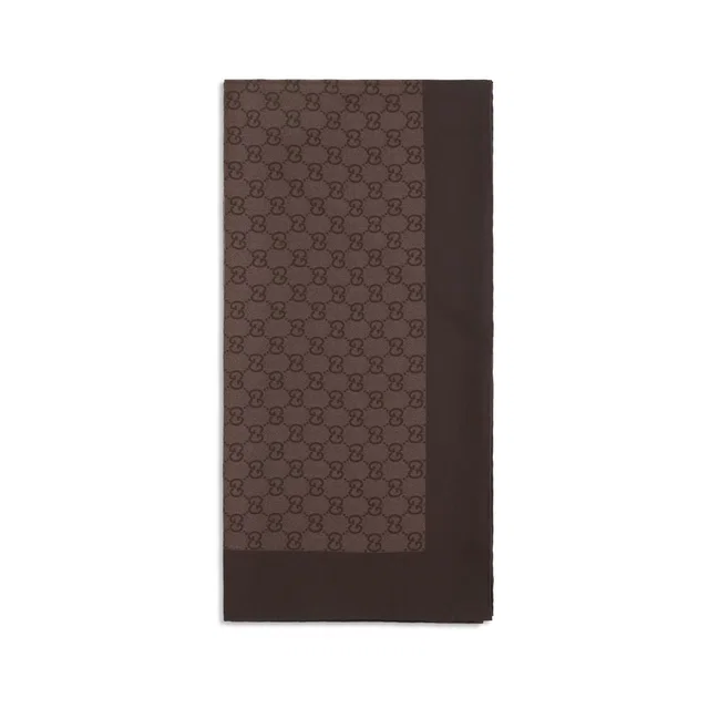 Gucci Brown Silk Foulard in Brown Silk from HEWI