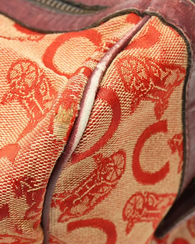 Celine C Macadam Boston Bag in Canvas from A Retro Tale, photo 8 of 13