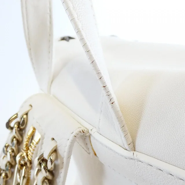 Jimmy Choo Rucksack backpack in WHITE / SILVER metal fittings leather from KOMEHYO, photo 2 of 9