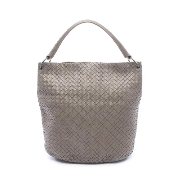 Bottega Veneta Intrecciato Leather Shoulder Bag in Woven leather from LuxUness