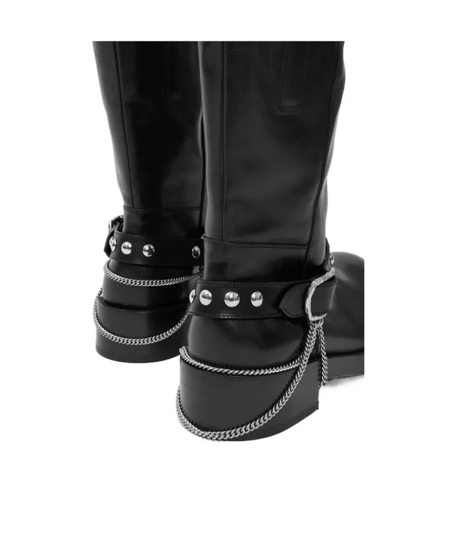 Ann Demeulemeester Edeed Riding Boots, photo 5 of 6 from SENSER