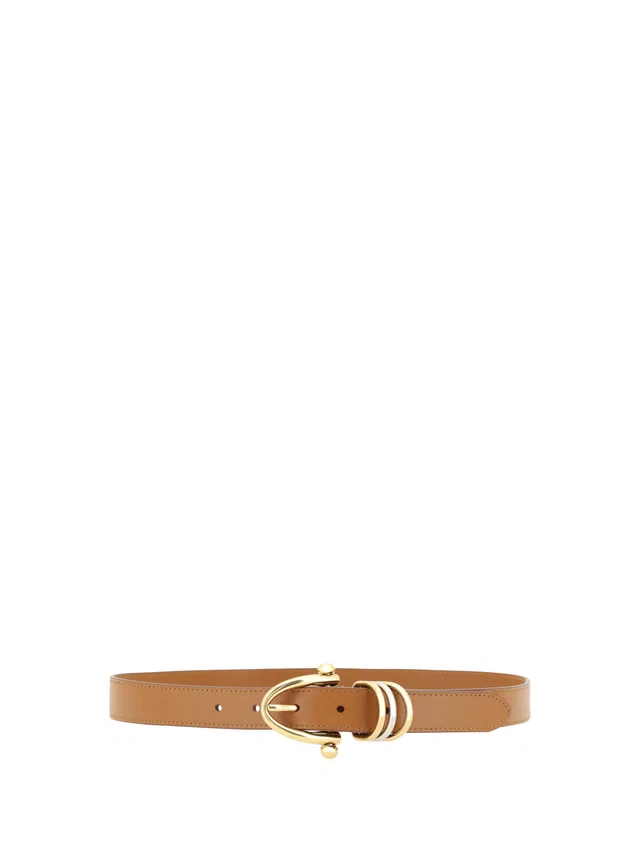 Chloé Belt — Brown Calf Leather in Brown Calfskin from HEWI