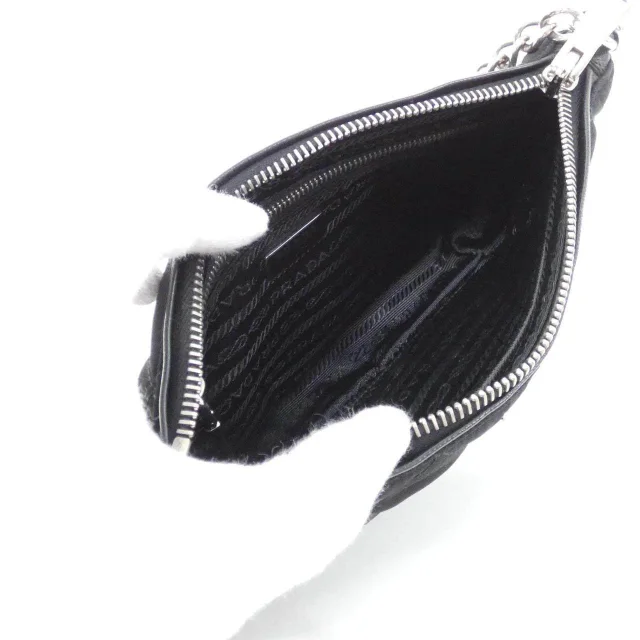 Prada Tessuto Impuntu Shoulder Bag in Black Nylon from LuxUness, photo 9 of 9