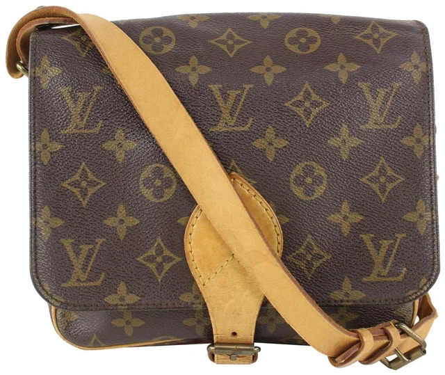 Louis Vuitton Monogram Cartouchiere MM Crossbody Bag in Canvas from Bagriculture
