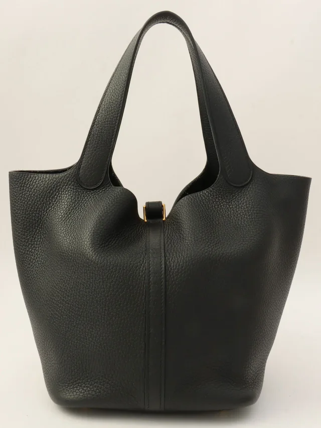 Hermès 2021年製 ピコタンロックMM ブラック from VINTAGE QOO TOKYO, photo 2 of 4