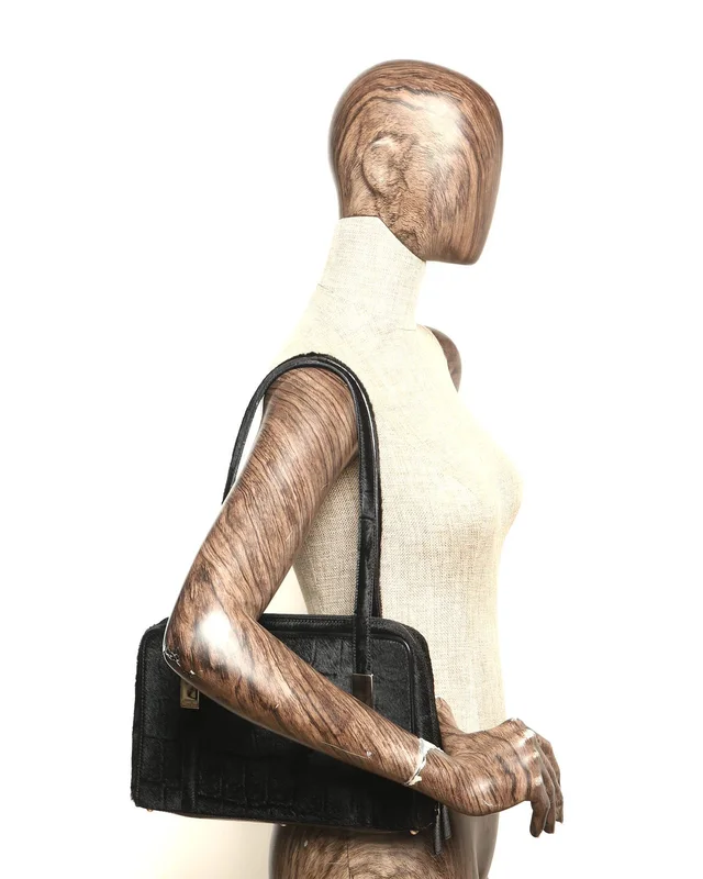 Gucci Vintage Pony Hair Bag in Leather from A Retro Tale, photo 7 of 7