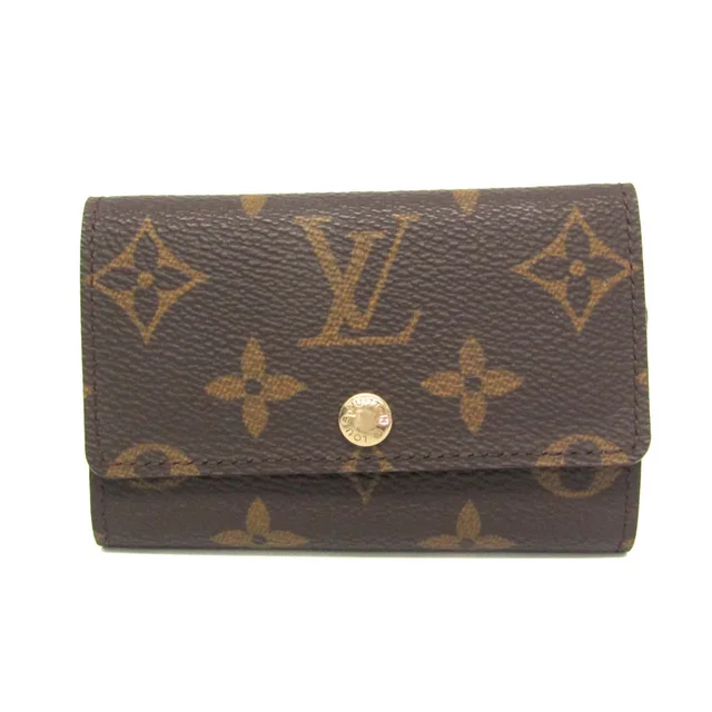 Louis Vuitton Key Case 6 M62630 Women,Men Monogram Key Case Monogram in Brown Monogram from Elady