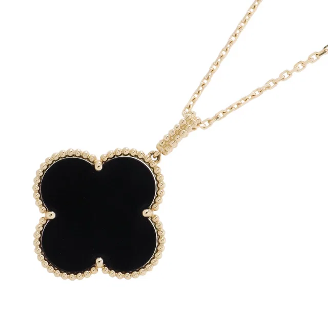 Van Cleef & Arpels Magic Alhambra Long Necklace 1 MotifVCARO49M00 18K Yellow Gold in Yellow from GALLERY RARE