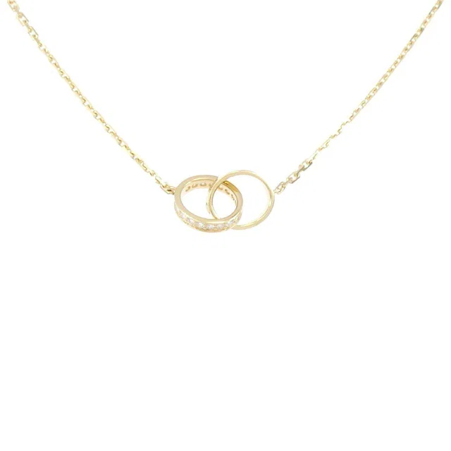 Cartier Baby Love 750 Yellow Gold Diamond Necklace in Yellow from LuxUness