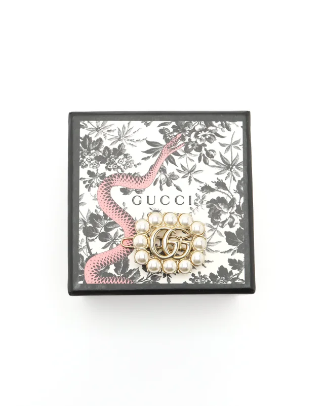 Gucci Pearl Brooch from A Retro Tale, photo 4 of 4