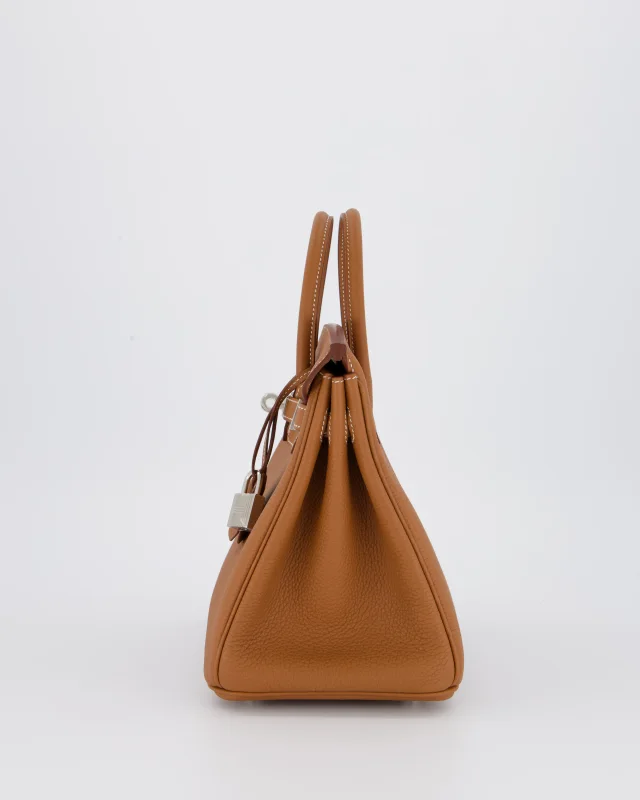 Hermès Birkin 25 Retourne Bag in Gold Togo leather from Sellier, photo 8 of 21