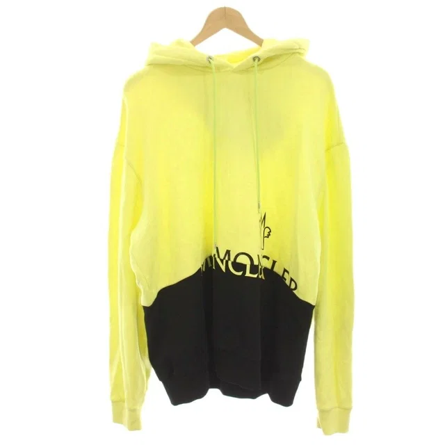 Moncler Maglia Con Cappuccio Hoodie Sweatshirt Pullover Print Long Sleeve XL from The Reluxe