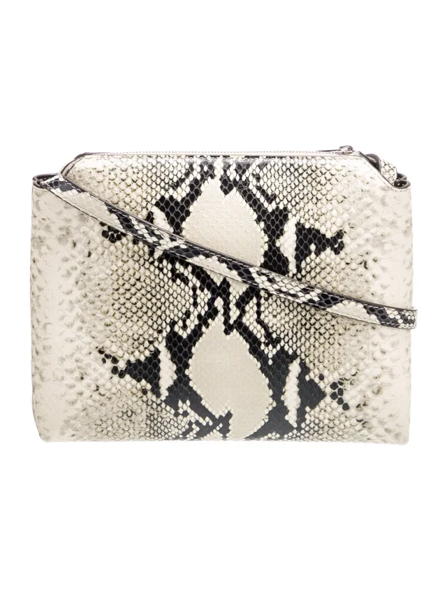 Khaite Crossbody handbags in Silver Leather from The RealReal, photo 4 of 6