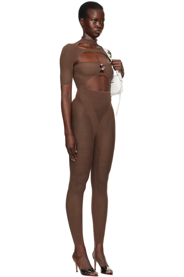 Poster Girl Brown Vanderhoof Jumpsuit, photo 2 of 4 from SSENSE