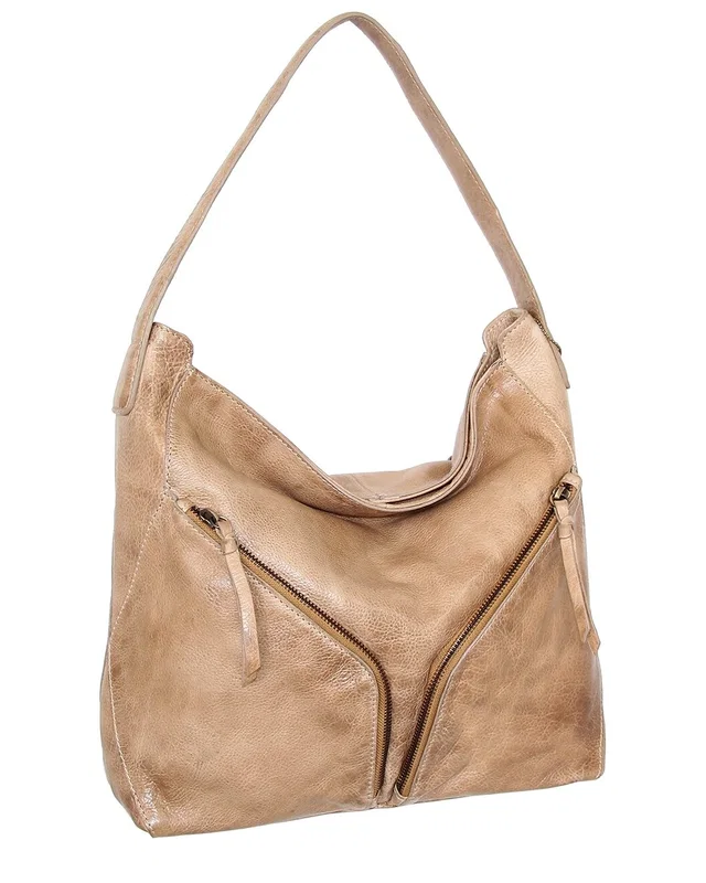 Nino Bossi Emily Hand-Dyed Vintage Leather Hobo Bag, image 1 of 1 from Rue La La
