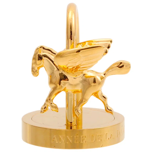 Hermès Pegasus Cadena Charm Gold in Gold from VINTAGE QOO TOKYO
