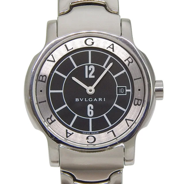 Bvlgari Solo Tempo Stainless Steel Watch from LuxUness