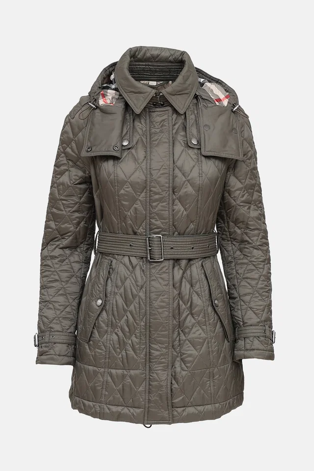 Burberry Hooded Quilted Jacket from VSP Consignment