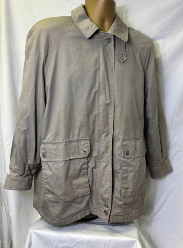 Burberry Vintage Rego Prorsum Jacket Beige Size: M in Beige Wool from Oxfam Online Shop
