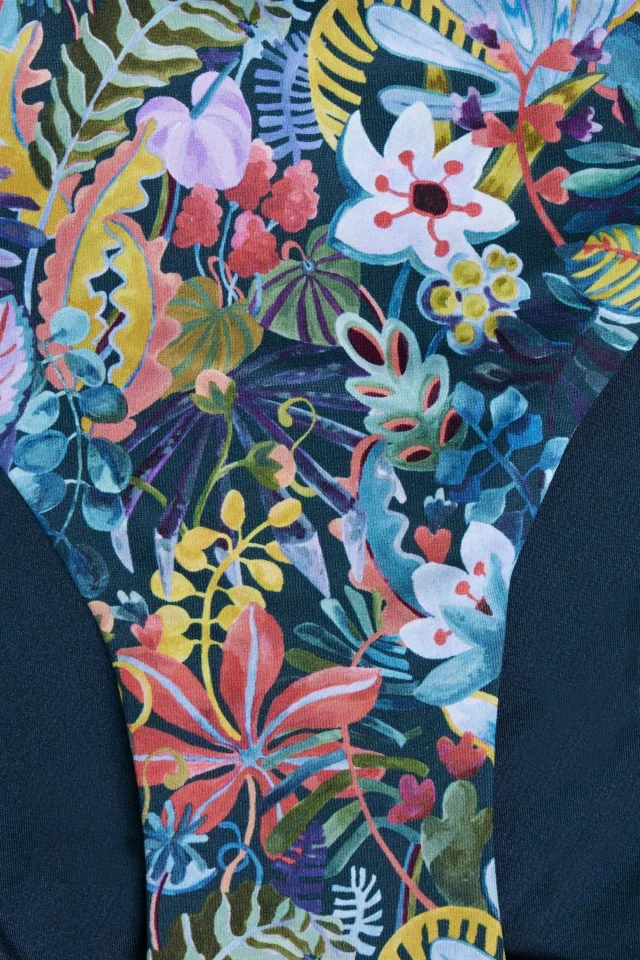 Onia Ashley Liberty-Print Low-Rise Bikini Briefs in Midnight blue, photo 4 of 4 from THE OUTNET