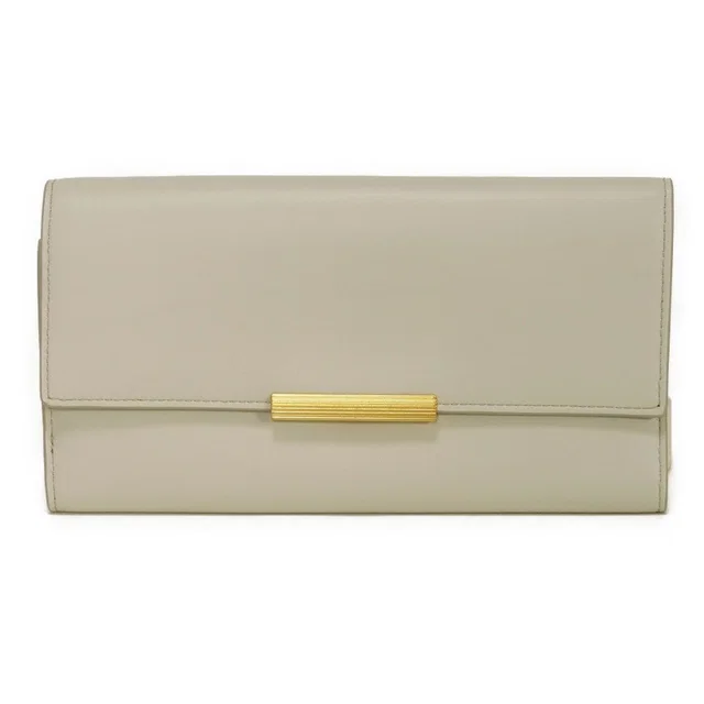 Bottega Veneta Continental Trifold Wallet French Calf Leather Long Trifold Wallet in Calfskin from LuxUness