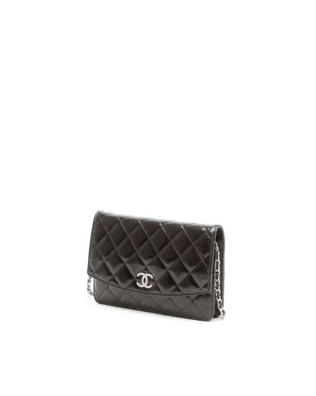 Chanel Brilliant CC Patent Wallet On Chain Bag in Patent leather from A Retro Tale, photo 2 of 11