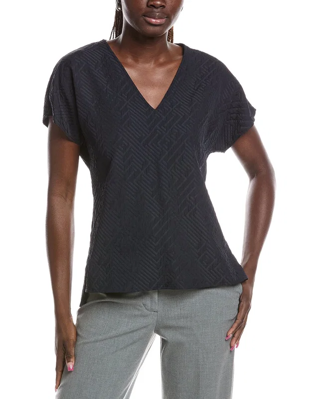 Joseph Ribkoff V-Neck Shirt, image 1 of 1 from Rue La La