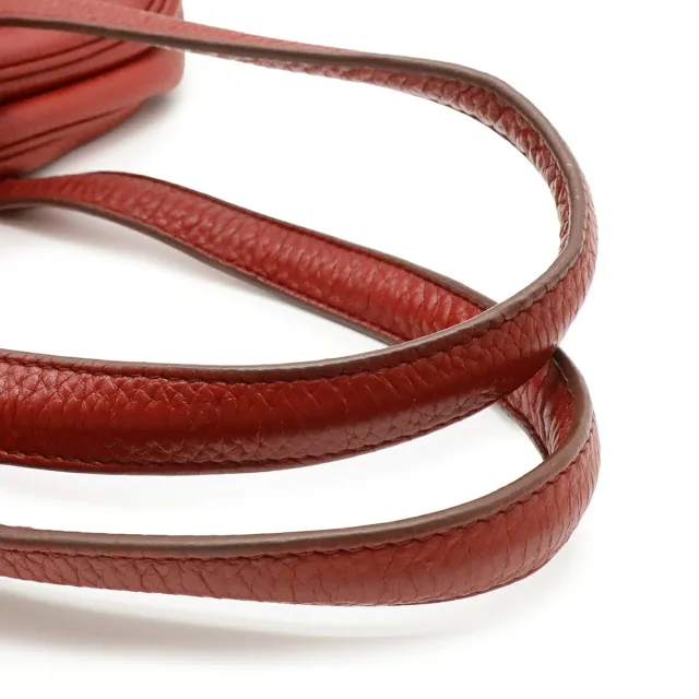 Hermès Victoria35 Taurillon Clemence 2way bag in Red Calfskin from LuxUness, photo 5 of 9