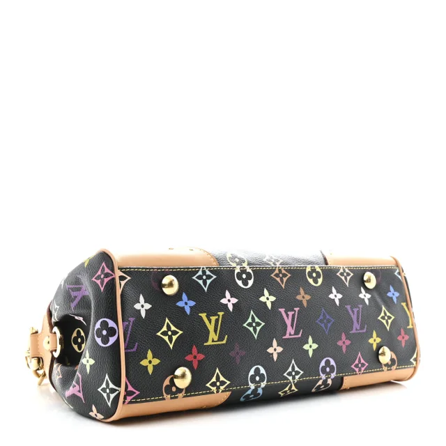 Louis Vuitton Monogram Multicolor Beverly MM Black in Black Coated canvas from FASHIONPHILE, photo 4 of 9